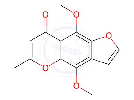 Chemical structure of Khellin Impurity 80