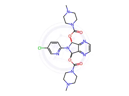 Chemical structure of Eszopiclone Impurity 9