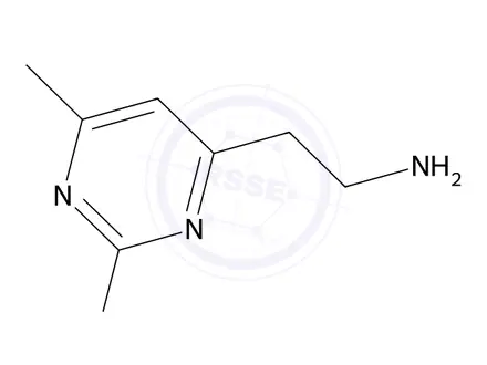 Chemical structure of 2-(2-Chloro-6-methylpyrimidin-4-yl)ethanamine