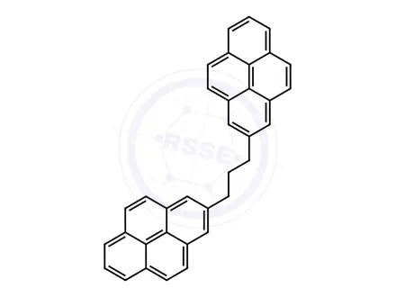 Chemical structure of 1,3-Di-(2-pyrenyl)propane