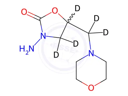 Chemical structure of AMOZ-D5