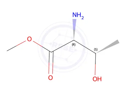 Chemical structure of (2R,3S)-Methyl 2-amino-3-hydroxybutanoate