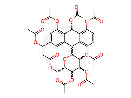 Chemical structure of Diacerein EP Impurity G