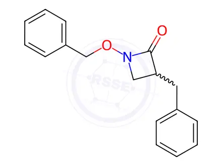 Chemical structure of 3-Benzyl-1-(benzyloxy)azetidin-2-one