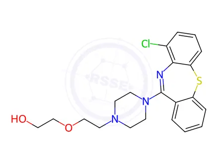 Chemical structure of 9-Chloro Quetiapine
