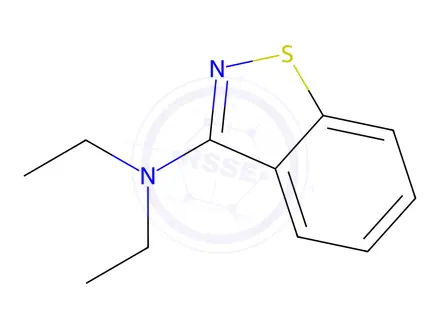Chemical structure of N,N-Diethylbenzo[d]isothiazol-3-amine