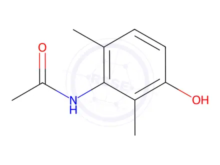 Chemical structure of 3-Acetamido-2,4-dimethylphenol