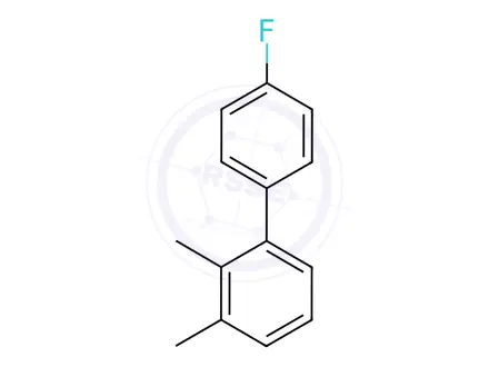 Chemical structure of 4'-Fluoro-2,3-dimethyl-1,1'-biphenyl