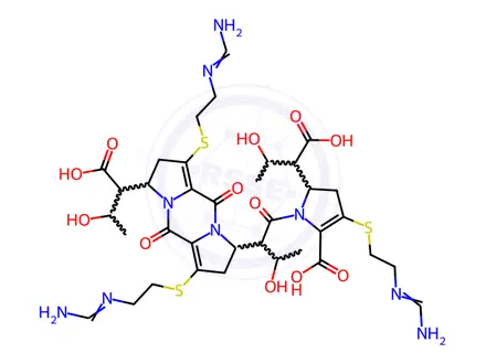 Chemical structure of Imipenem Impurity 135
