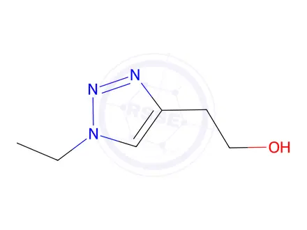 Chemical structure of 2-(1-Ethyl-1h-1,2,3-triazol-4-yl)ethan-1-ol