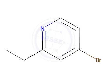 Chemical structure of 4-bromo-2-ethylpyridine