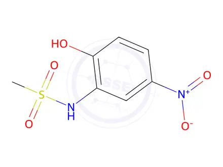 Chemical structure of N-(2-Hydroxy-5-nitrophenyl)methanesulfonamide