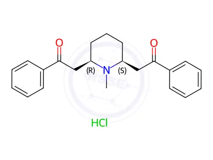 Chemical structure of Lobeline Impurity 33