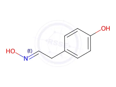 Chemical structure of 4-Hydroxyphenylacetaldoxime
