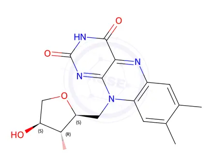 Chemical structure of Riboflavin Impurity 25