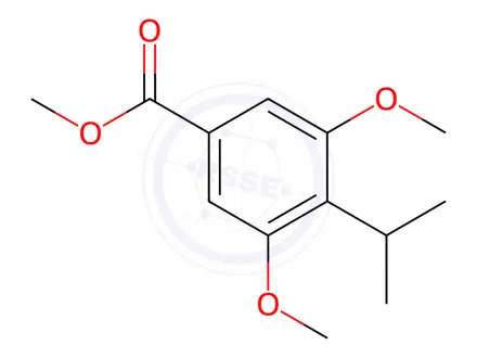 Chemical structure of Methyl 4-isopropyl-3,5-dimethoxybenzoate