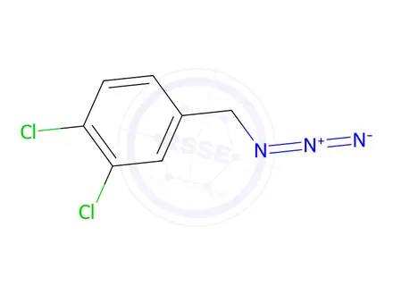 Chemical structure of 4-(Azidomethyl)-1,2-dichlorobenzene