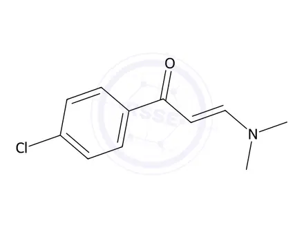 Chemical structure of 1-(4-Chlorophenyl)-3-(dimethylamino)prop-2-en-1-one