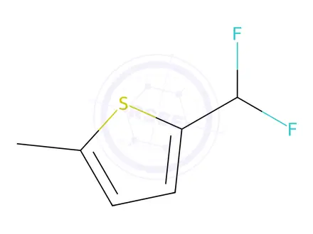 Chemical structure of 2-(Difluoromethyl)-5-methylthiophene