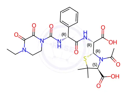 Chemical structure of Piperacillin Impurity 109