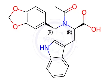 Chemical structure of Tadalafil Impurity 283