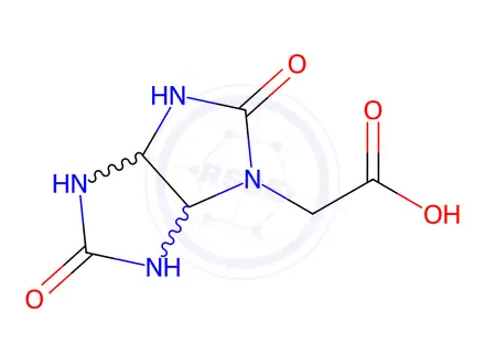 Chemical structure of (2,5-DIOXO-HEXAHYDRO-IMIDAZO[4,5-D]-IMIDAZOL-1-YL)-ACETIC ACID
