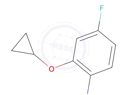 Chemical structure of 2-Cyclopropoxy-4-fluoroaniline