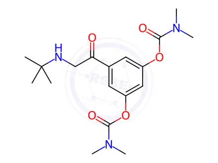 Chemical structure of Bambuterol EP Impurity F
