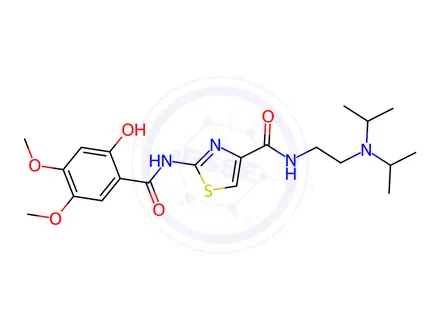 Chemical structure of Acotiamide