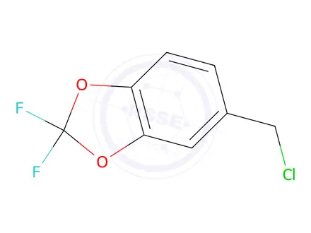 Chemical structure of 5-(Chloromethyl)-2,2-difluorobenzo[d][1,3]dioxole