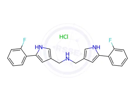 Chemical structure of Vonoprazan Impurity 141 HCl