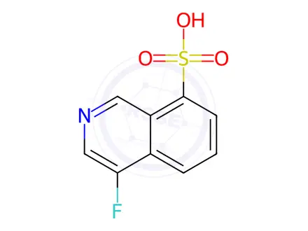 Chemical structure of 4-Fluoroisoquinoline-8-sulfonic acid