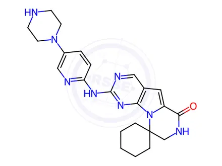 Chemical structure of N-Desmethyl Trilaciclib