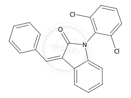 Chemical structure of Diclofenac Impurity 50 (Mixture of Z and E Isomers)
