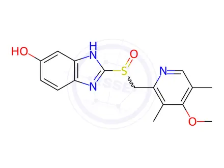 Chemical structure of 5-O-Desmethyl Omeprazole