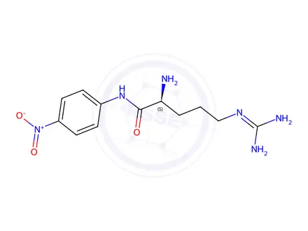 Chemical structure of L-Arginine p-Nitroanilide Dihydrobromide