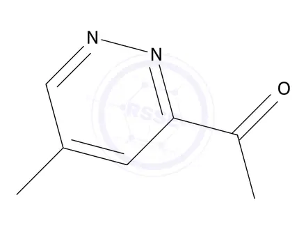 Chemical structure of 1-(5-Methylpyridazin-3-yl)ethan-1-one