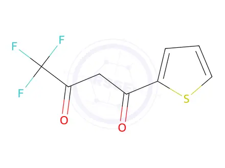 Chemical structure of 4,4,4-Trifluoro-1-(thiophen-2-yl)butane-1,3-dione