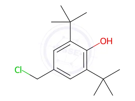 Chemical structure of 4-(Chloromethyl)-2,6-di-tert-butylphenol