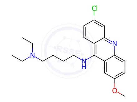 Chemical structure of Mepacrine Impurity 96