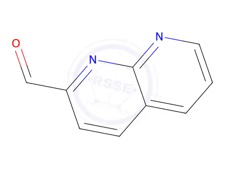 Chemical structure of 1,8-naphthyridine-2-carbaldehyde