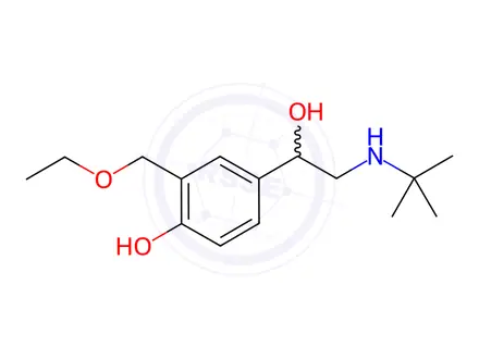 Chemical structure of Levalbuterol Impurity E