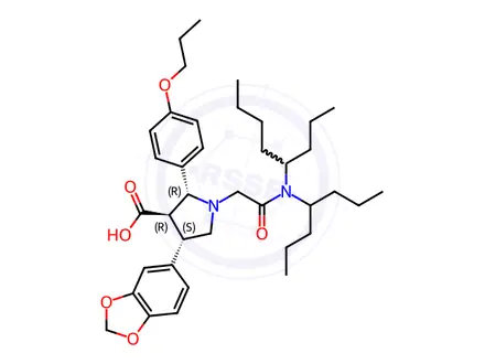 Chemical structure of Atrasentan Hydrochloride Impurity 111