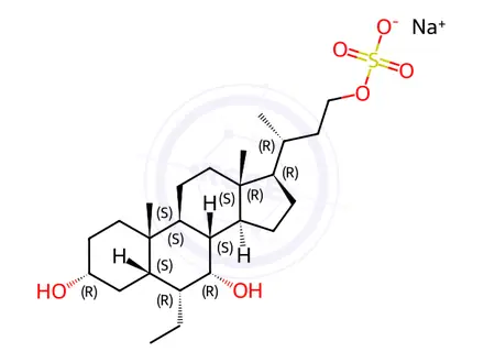 Chemical structure of INT-767