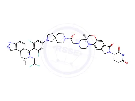 Chemical structure of Depulfavirine Impurity 318