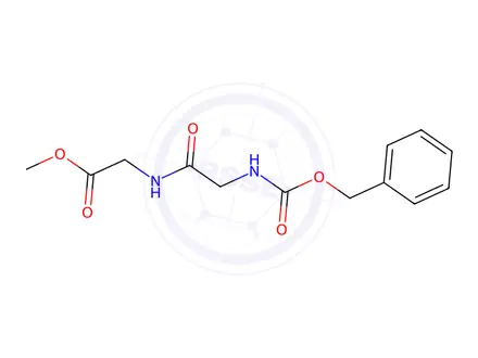 Chemical structure of Methyl 2-(2-(((benzyloxy)carbonyl)amino)acetamido)acetate
