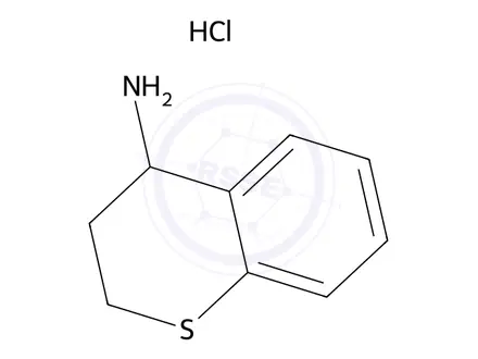 Chemical structure of Thiochroman-4-amine hydrochloride