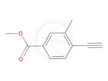 Chemical structure of Methyl 4-ethynyl-3-methylbenzoate