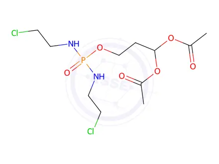 Chemical structure of acetaldoifosphamide