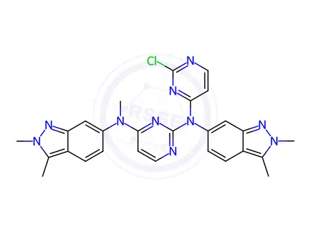 Chemical structure of Pazopanib Related Compound 3
